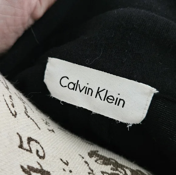 Calvin Klein Vintage 90s Double-breasted  Black Dress  (Stretchy) - Picture 5 of 5